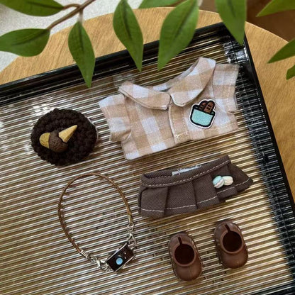 10CM Toy clothes
