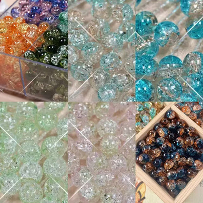 Bling Glass Crystal Beads Lucky Bags -- Open in Live